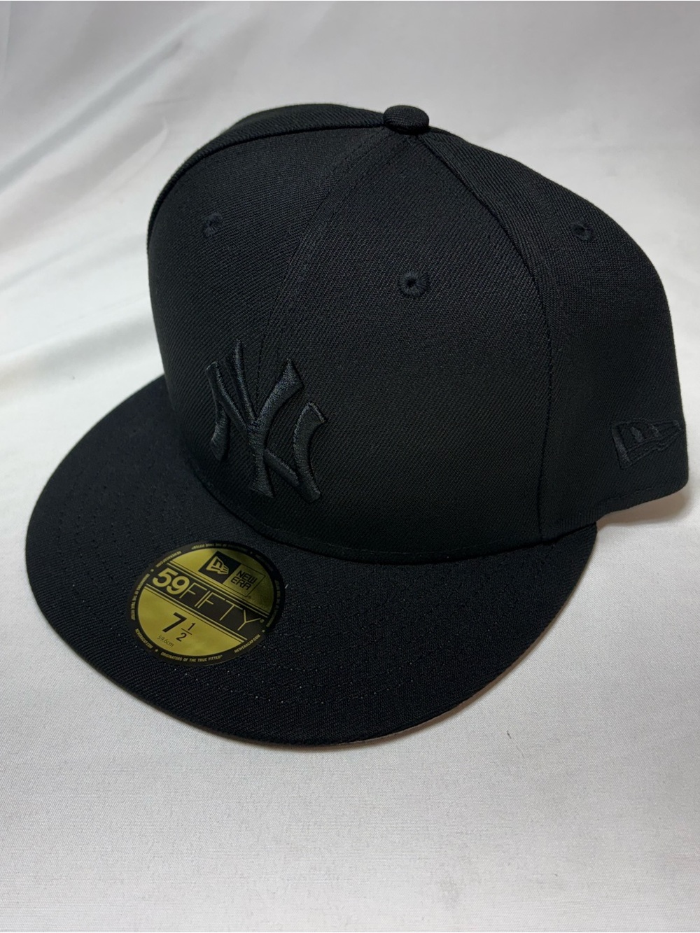 New Era Black New York Yankees 59FIFTY Fitted Cap 7 1/2